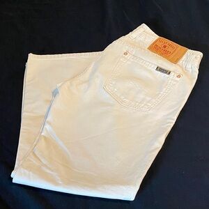 Lucky Brand Men's Off-White Straight Leg Jeans